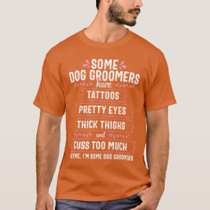 Camiseta Tosa de Cães Funnyhickhighs Higiene de Animais de 