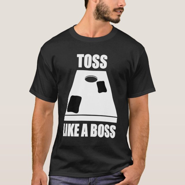 Camiseta Toss Como Um Bag Da Coroa Da Coroa (Frente)