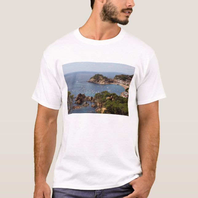 Camiseta TOSSA DE MAR. Cidade localizada na Costa Brava. (Frente)