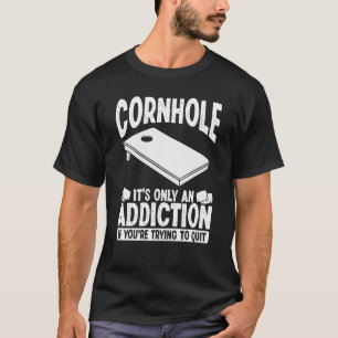 Camiseta Tosser Jogador Cornhole Jogando Equipe Cornhole