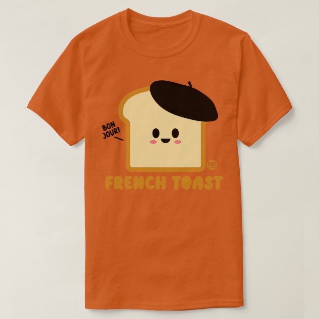 CAMISETA TOSTA FRANCESA (Frente do Design)