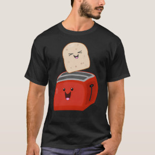 Camiseta Tosta Kawaii E Cartografia De Torre Vermelha