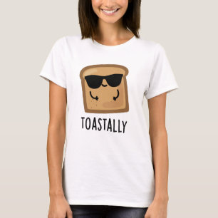 Camiseta Tostão Engraçado Toast Bread Pun