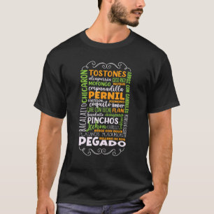 Camiseta Tostones Alcapurria Mofongo Pernil Porto Rico Foo