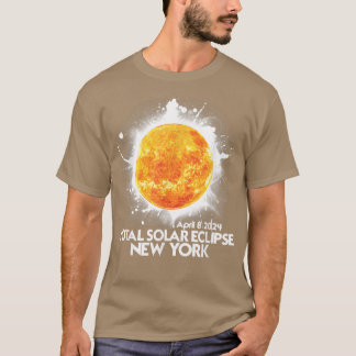 Camiseta Total da América Solar Eclipse em Nova Iorque 2024