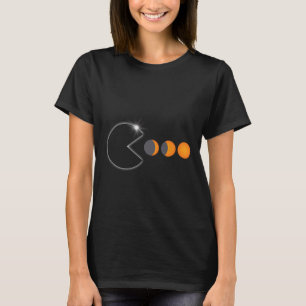Camiseta Total do Eclipse Solar abril 8 2024 Fases Diversas