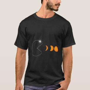 Camiseta Total do Eclipse Solar abril 8 2024 Fases Diversas