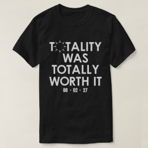Camiseta Total do Eclipse Solar Total de 2027