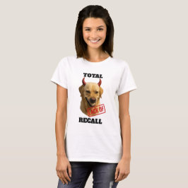 Camiseta 'TOTAL FALTA DE MEMÓRIA' do Labrador Amar