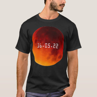 Camiseta Total Lunar Eclipse May 16 2022 Blood Moon Mens Bo