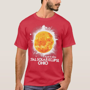 Camiseta Total OHIO 2024 Eclipse Solar Total