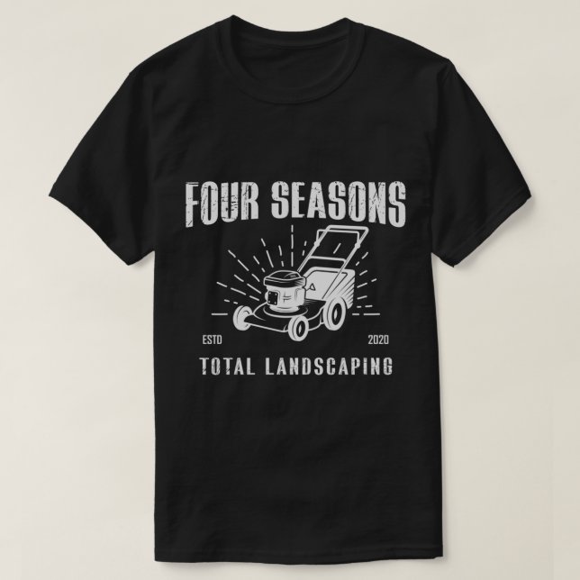 Camiseta Total Paisagem de Quatro Estações (Frente do Design)