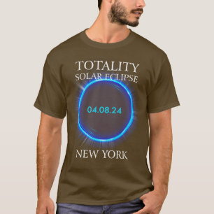 Camiseta Total Solar Eclipse 2024 Nova Iorque 04