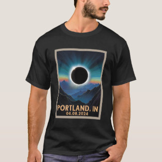 Camiseta Total Solar Eclipse 2024 Portland Indiana