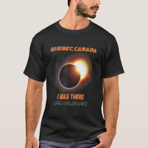 Camiseta Total Solar Eclipse 2024 Quebec Canadá 1
