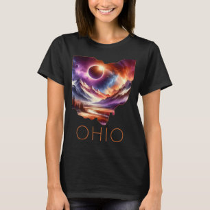 Camiseta Total Solar Eclipse 2024 State Ohio Totality April