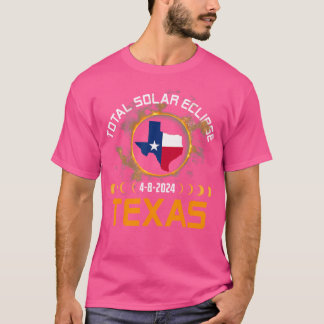 Camiseta Total Solar Eclipse 2024 Texas América do Norte As