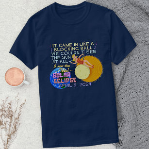 Camiseta Total Solar Eclipse 8 de abril de 2024 American Fu