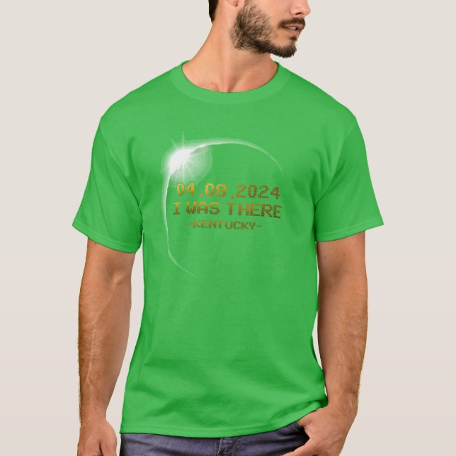 Camiseta Total Solar Eclipse April 8th 2024 State of Kentuc (Frente)