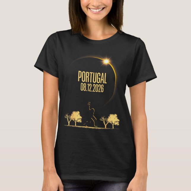 Camiseta Total Solar Eclipse Bigfoot 08 Illustration (Frente)