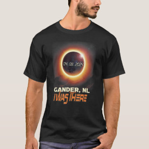 Camiseta Total Solar Eclipse Gander Newfound Canadá