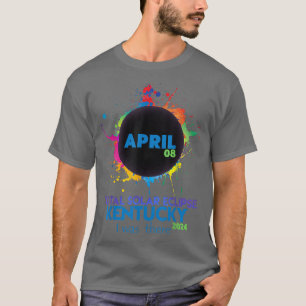 Camiseta Total Solar Eclipse Kentucky 2024 Totalit Colorido