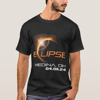 Camiseta Total Solar Eclipse Medina Ohio