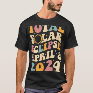 Camiseta Totalidade 04 08 24 Eclipse Solar Total 2024 Groov