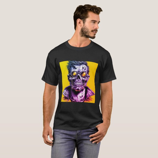 Camiseta Totalidade do crânio (Frente Completa)