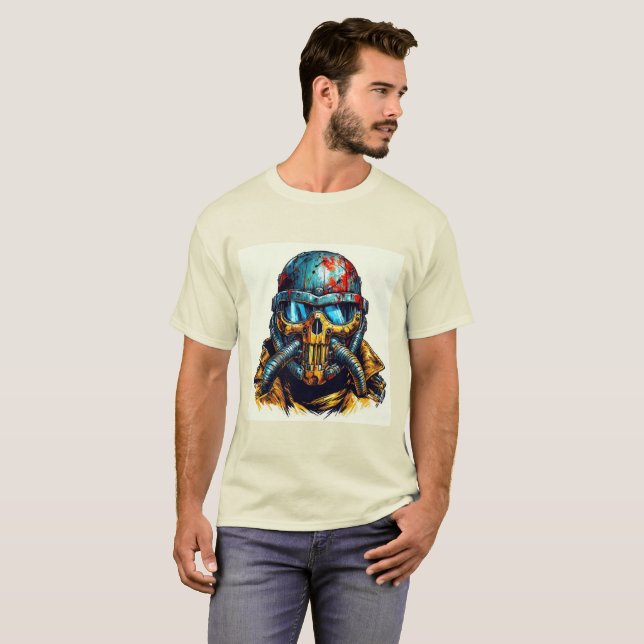 Camiseta Totalidade do crânio (Frente Completa)