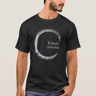 CAMISETA TOTALIDADE DO ECLIPSE SOLAR EM OUTUBRO DE 2023