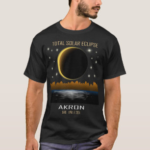 Camiseta Totalidade do Eclipse Solar Total 2024