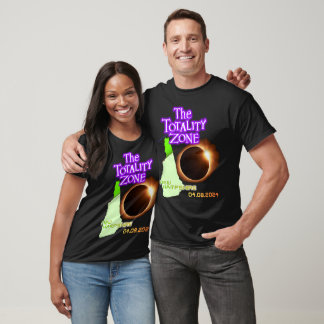 Camiseta Totalidade do Eclipse Solar Zona NH 2024