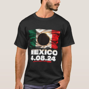 Camiseta Totalidade do Sinalizador 4.08.24 Eclipse Solar To