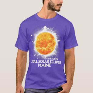 Camiseta Totalidade MÁXIMA 2024 Eclipse Solar Total