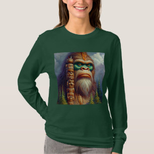 Camiseta Totalidade Nativa Americana de Pé Grande