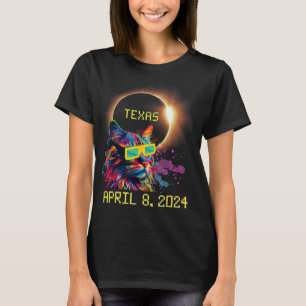 Camiseta Totalidade Total Eclipse Solar Cat. 8 de abril de 