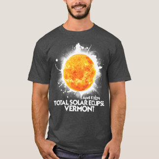 Camiseta Totality VERMONT 2024 American Total Solar Eclipse