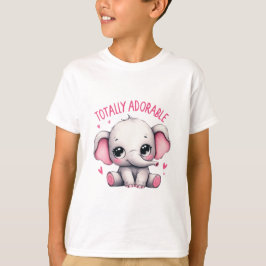 Camiseta Totally Adorable Elephant Cute Art