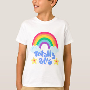 Camiseta Totalmente arco-íris 80s