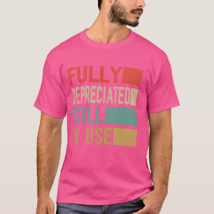 Camiseta Totalmente Depreciado Ainda em Uso para Relatório