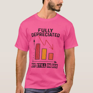 Camiseta Totalmente depreciado, mas ainda em uso Contabilid