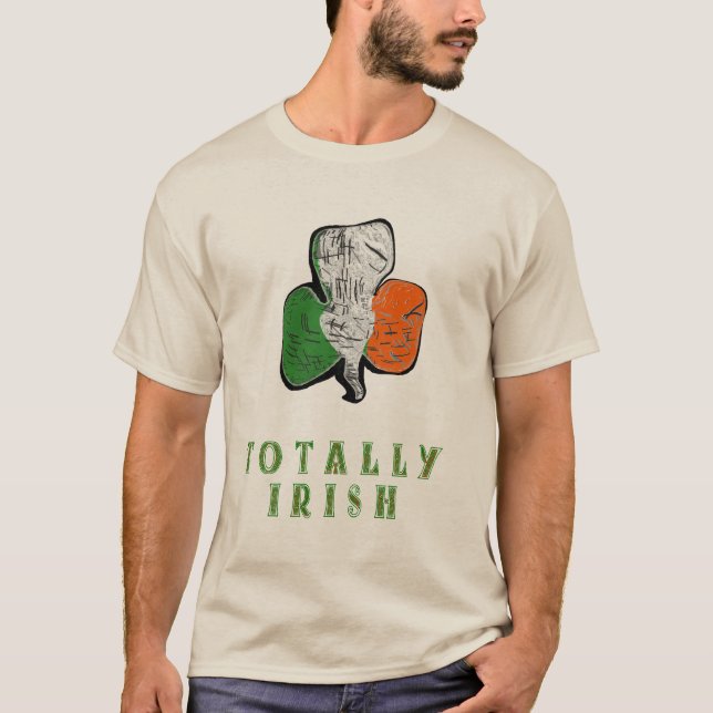 CAMISETA TOTALMENTE IRLANDESA (Frente)