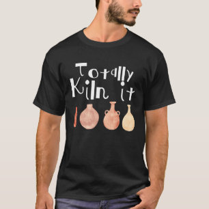 Camiseta Totalmente Kilnado Artista Cerâmico De Bateria Par
