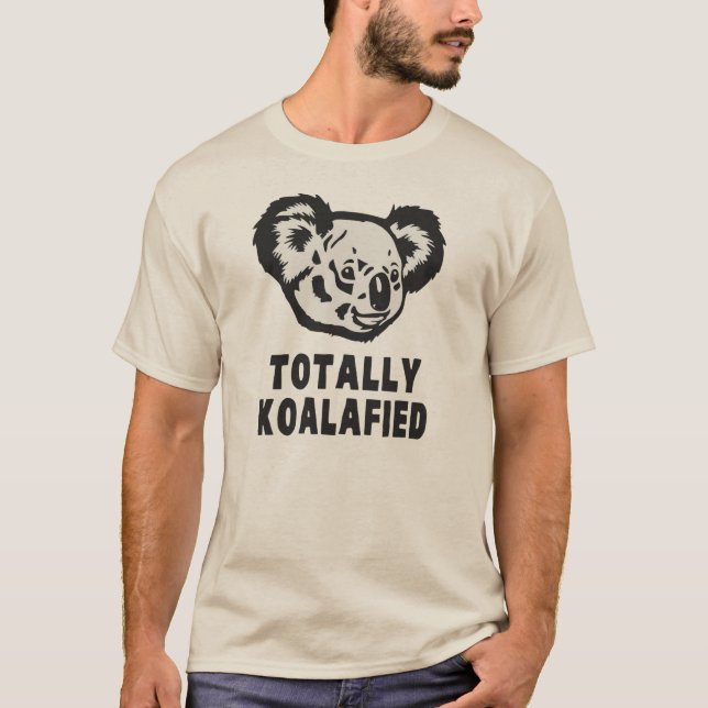 Camiseta Totalmente Koala de Koalafied (Frente)