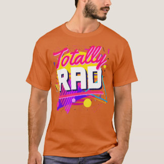 Camiseta Totalmente Rad 80s Formas Estilo Geométrico Vin In