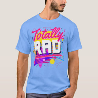 Camiseta Totalmente Rad 80s Formas Estilo Geométrico Vin In