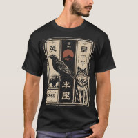 Totem da Selvagem - Poster Raven Bison Wolf
