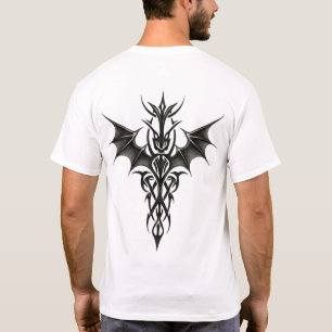 Camiseta Tótem Dragão Tribal