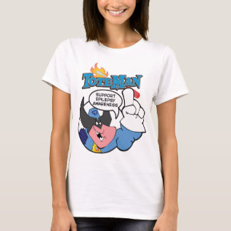 Camiseta ToteMan Suporta Sensibilização para Epilepsia